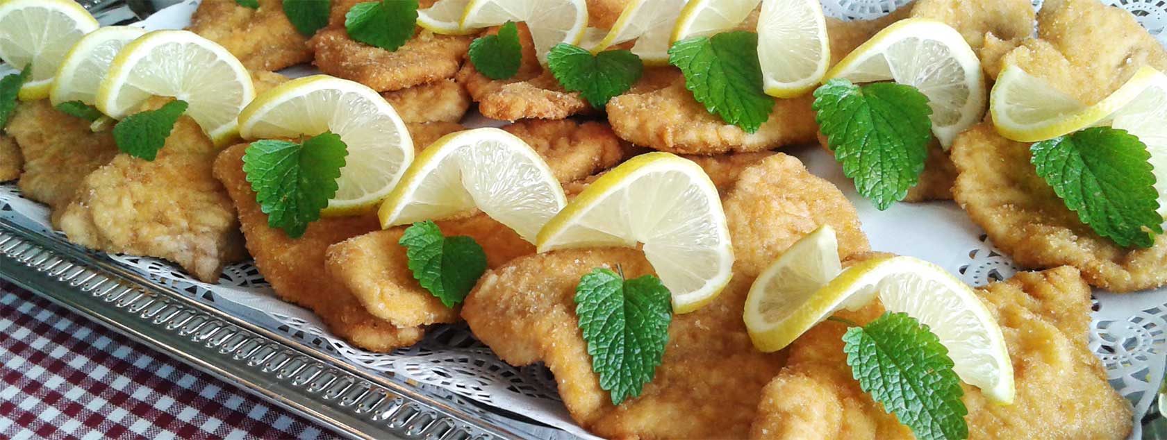 Putenschnitzel - Catering